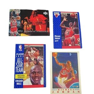 Set of Michael Jordan Cards